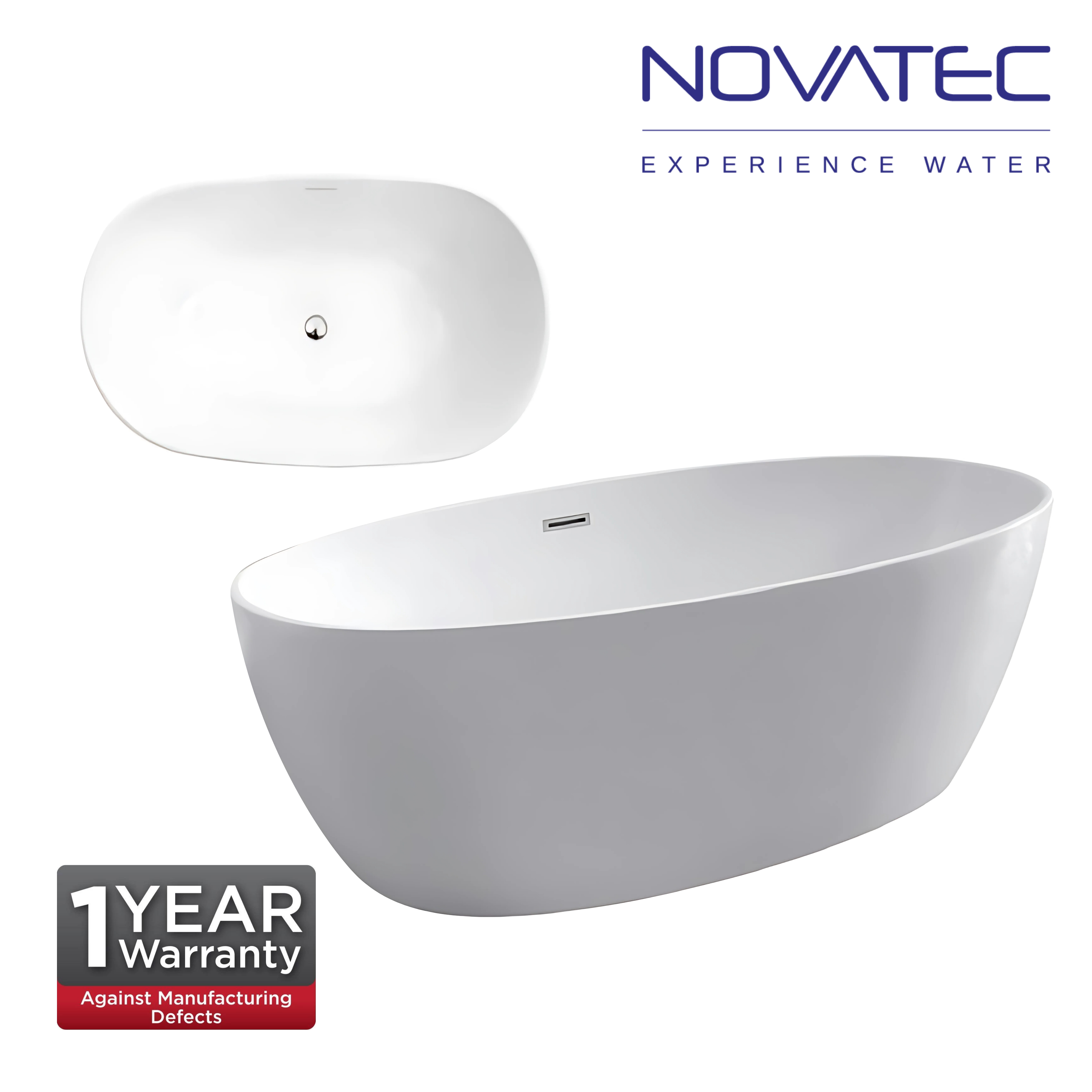 Novatec Geneva Bath Tub (BT160014A)